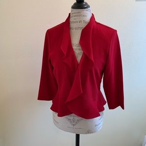 Covington  ruffled jacket size 8/10  new w/o tags